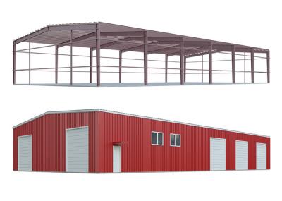 Color Steel Sheets Steel Frame Storage Buildings