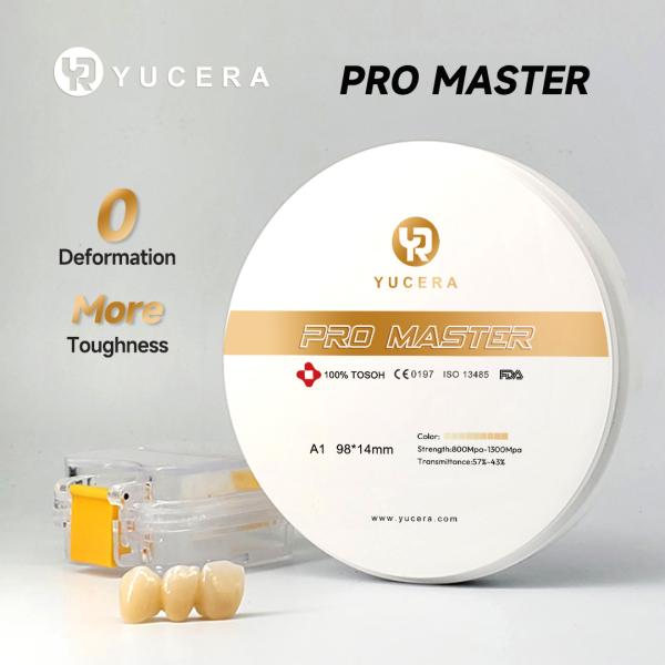 Yucera Pro Master Zirconia Ceramic Blocks - Precision Crafted for Dental Applications