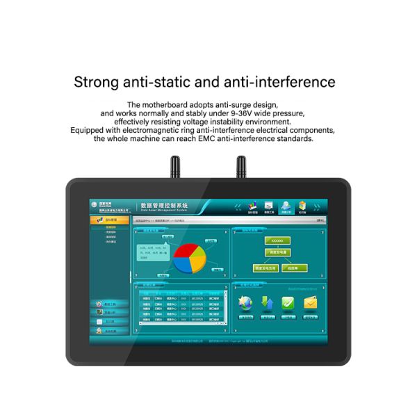 12/10/7 Inch Fanless Integrated Front Panel Pc Case I3 I5 I7 Industrial Ip65 Industrial Capacitive Touchscreen Embedded Panel Pc