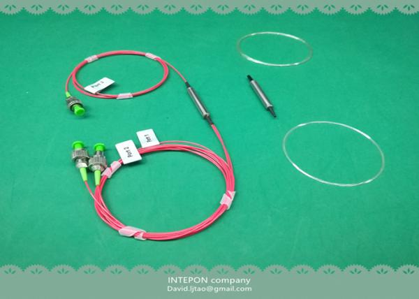 PM circulator, 1064nm, 1x2 port, single stage, 25dB isolation, 1.8dB insertion loss.