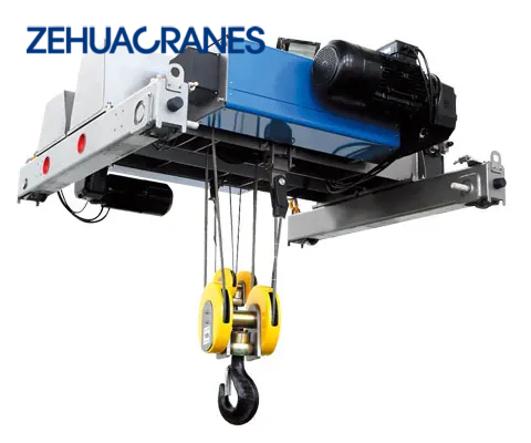 Zehua New High Quality European High Speed Electric Wire Rope Hoist 5ton 50 Ton Metal G80 Chain Retail Use