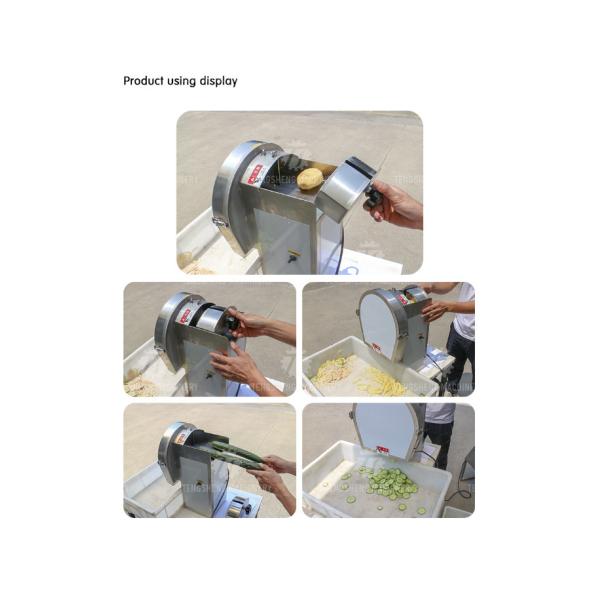 Плода редиски картошки slicer нержавеющей стали машина коммерчески многофункционального отрезая