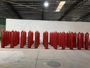 60s CO2 Gas Suppression System Carbon Dioxide Cylinder 70Ltr