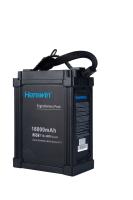 Capacidade real 44.4V Bateria de UAV inteligente de lítio 16Ah com bateria de íons de lítio em células BMS