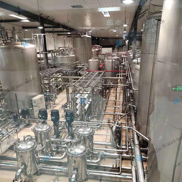 User Friendly 500L/Hour Pure Water Systems For Food And Beverage Industry