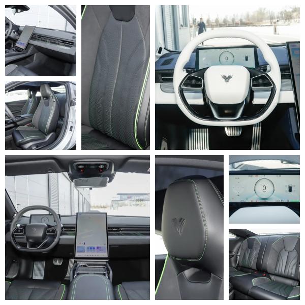 NETA GT 560 580 660 2 doors 4 seats Sport Car Sport Ev Car ELectric Sport Ternary lithium batteries for extended range