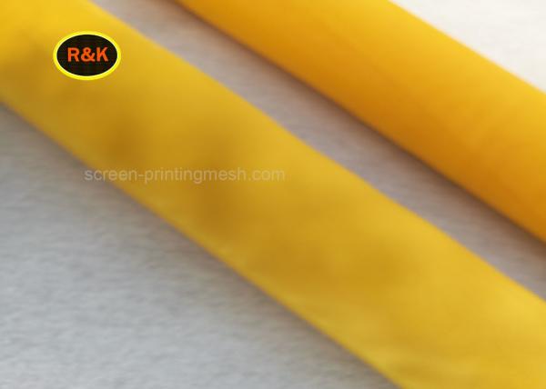 High Flexibility 110 Screen Printing Mesh With SGS / FDA / MSDS Certificate White Color