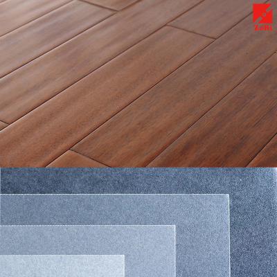 High Quality Nature Yellow Custom Thickness Transparent PVC Wear Layer Producters For SPC