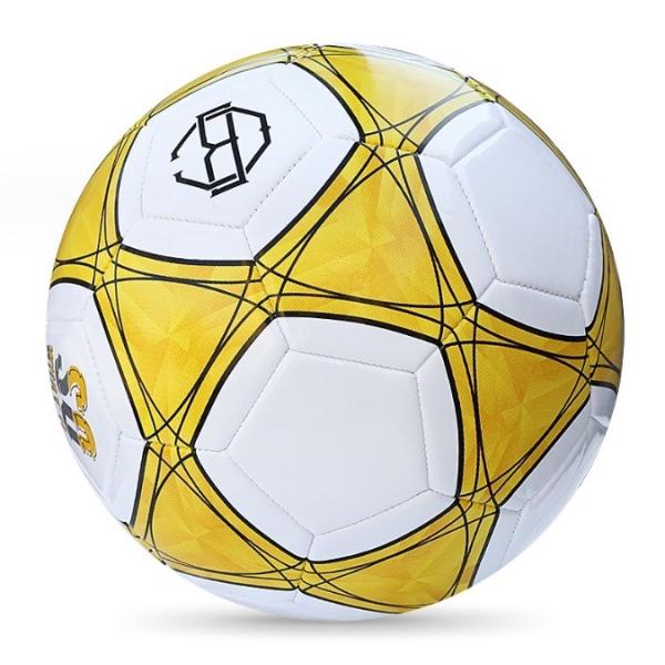 Custom Logo PVC Machine Sewn Training Soccer Ball Size 5 Official Football with Design