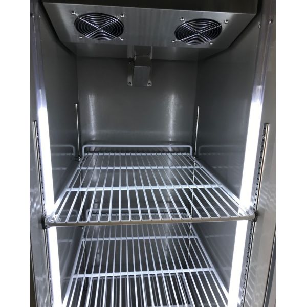 Customized Glass Door Fridge One Door GN650TN Chiller Ecof-friendly Commercial Refrigerator Upright Cabinet