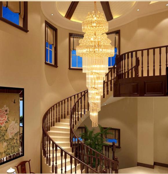 Gallery empire crystal chandelier For Hotel Indoor Home Project Hanging Lamp (WH-NC-05)