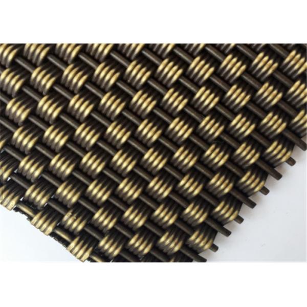 仕切りのためのAchitecturalの金網、エレベーターのための旧式な真鍮の鋼線の網