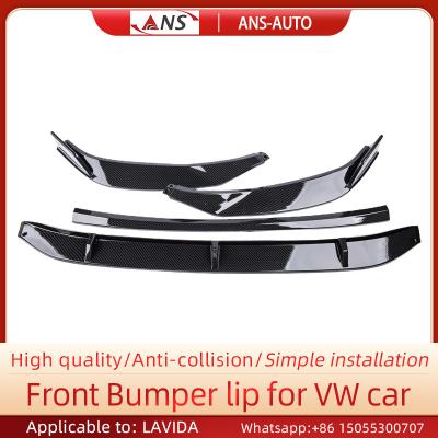 Volkswagen Lavida Front PP Car Bumper Lip With Pointed Shape