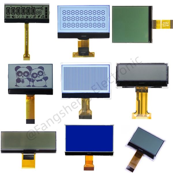 OEM COG LCD 128x64 192x64 240x128 COG LCD Factory ST7567 COG Display for Industrial Control