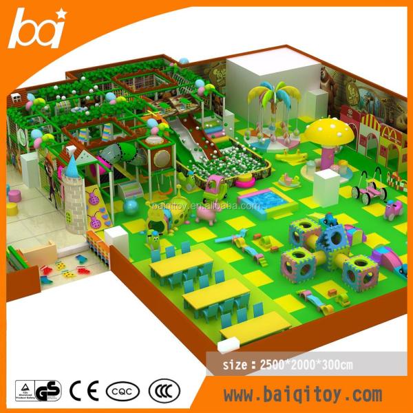 Kids Hospital Occasion Commercial Jungle Theme Kids Indoor Play Center with Ball Pool