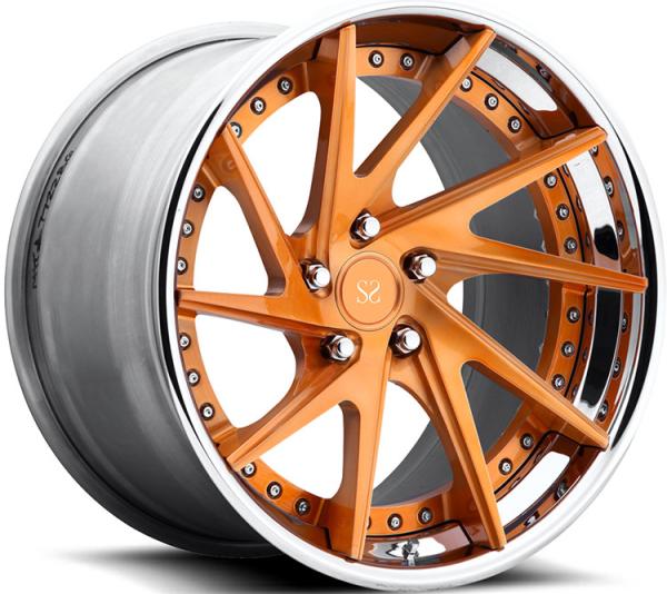 Forged RIms 3-Piece Forged Wheels For Tesla  Audi SQ5 / 19 Alloy Wheels RIms 5x112