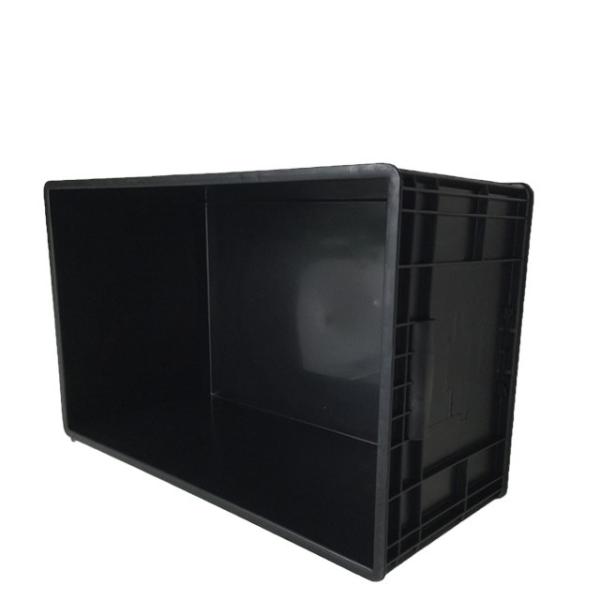 Черная ESD циркуляционная коробка Антистатическая коробка для хранения