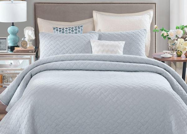 Home 3pcs Twin Size Bedding Sets  Geometric Pattern 100% Cotton Embroidered