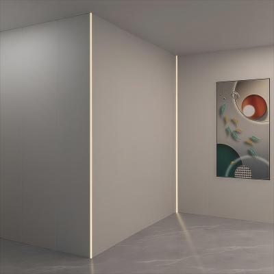Led strip aluminum profile for LED Plasterboard Profile with PC diffuser cover