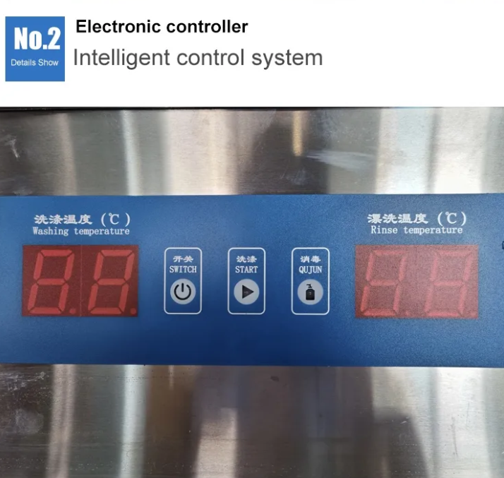 промышленный CE шкафа транспортера судомойки стиральной машины блюда 380V