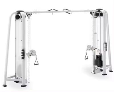 Équipement de gymnastique à domicile multifonctionnel câble chargeur moyen Crossover Smith Machine Back Extension Lat Pull Chest Press Smith câble