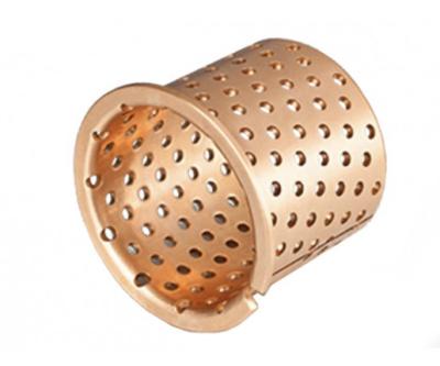 Homogeneous Bronze Bushing With Perforated Flange