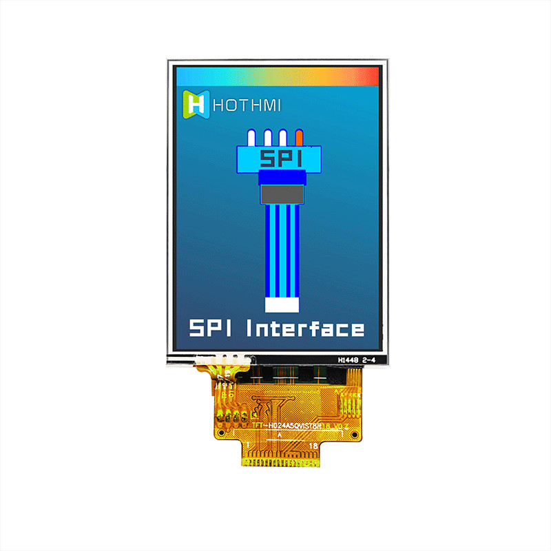 SPI 2,4 сенсорный экран 240x320 солнечного света читаемый TFT дюйма сопротивляющийся