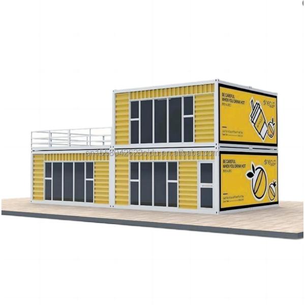 20ft Bathroom Black Container House With One Bedroom Hotel Kitchen Manufactured By Prefabricated Houses