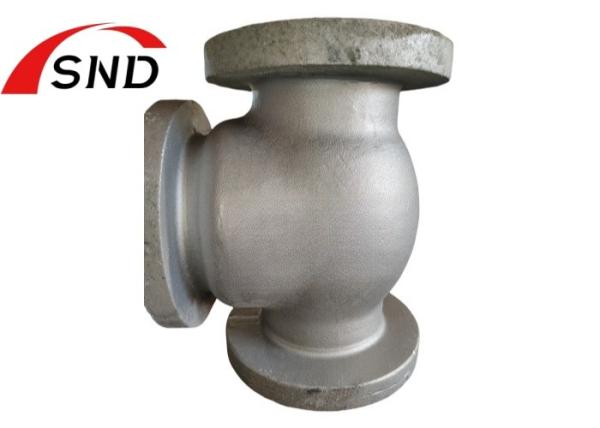 Sand casting parts WCC Steel Material WC6 Globe Valve Body For Valve Parts