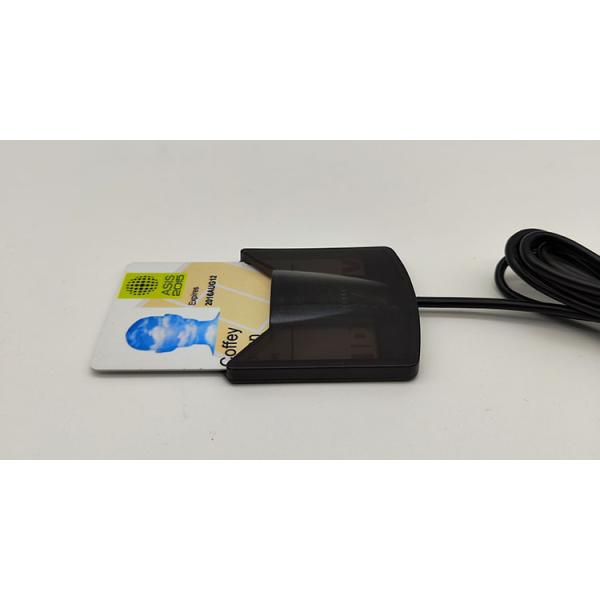 MCR3508C USB Type C Smart Card Reader Support ISO7816 CAC DOD Government Corporate Medical EID Contact Chip IC Common Access Car