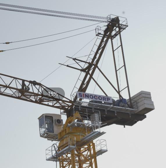 Máquina de moagem de torre de tipo luffing 8 toneladas