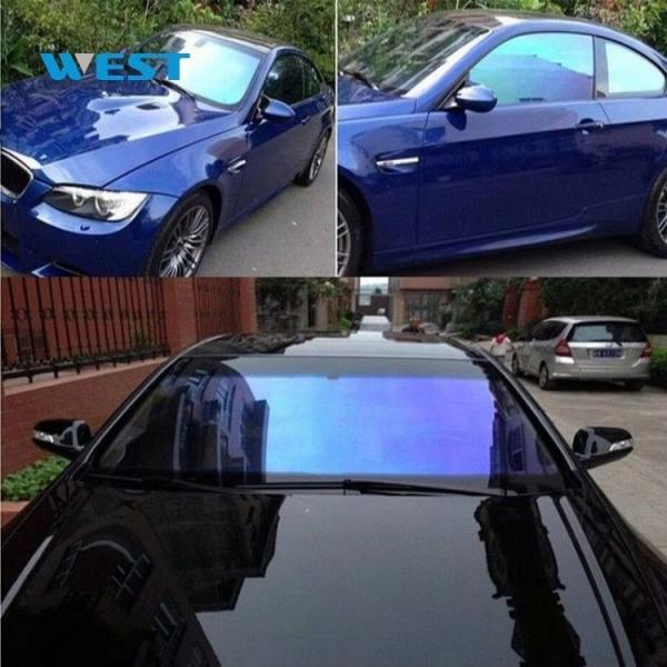 Solar Car Tint High Reflective Light Chameleon Nano Ceramic Auto Front Window Tint Film