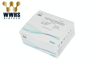Kit de teste rápido quantitativo de interleucina 6 aprovado pela CE Ensaio de ouro coloidal da FIA