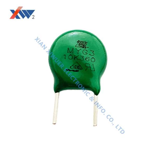 Type normal 125 °C Varistor à oxyde de métal source d'alimentation Arrester MOV10D561 MYG3-10K360