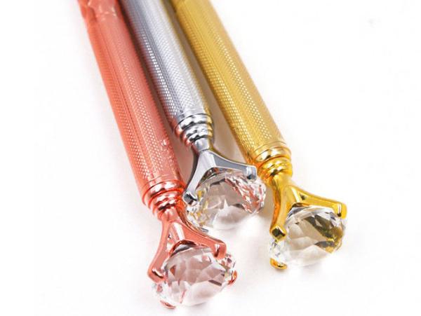 Multifunctional Double Head Manual Tattoo Pen Diamond Mental Eyebrow Tattoo Pens