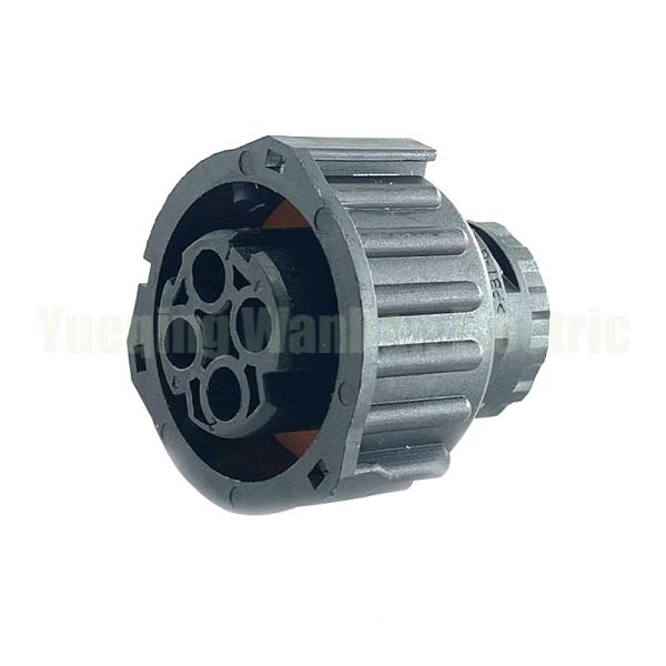 4 Pin 1-967325-1 Automotive Round Reverse Solenoid Valve Plug Car Pipeline Transmission Connector