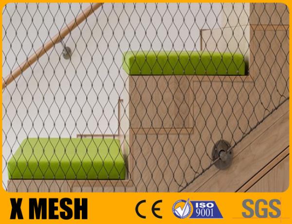 OEM AISI SS316 Flexible Stainless Steel Cable Netting For Green Wall