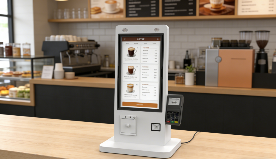 21.5inch Vertical Payment Terminal POS Machine Android Windows Suitable for Fast Food Restaurants
