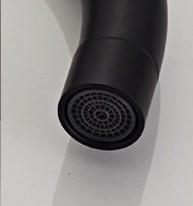 Straight Bend Varnish SUS304 ODM 310mm Cold Hot Water Kitchen Faucet