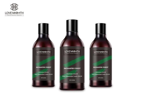 Tintura encantada de Forest Home Semi Permanent Hair, nenhuns destaques da cor do cabelo do peróxido