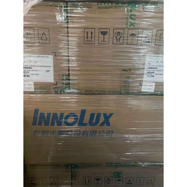 7Inch innolux Car LCD Display NJ070NA-23A 500 Cd/M2 1024*600Pixels 40 Pin 3.3V 170PPI