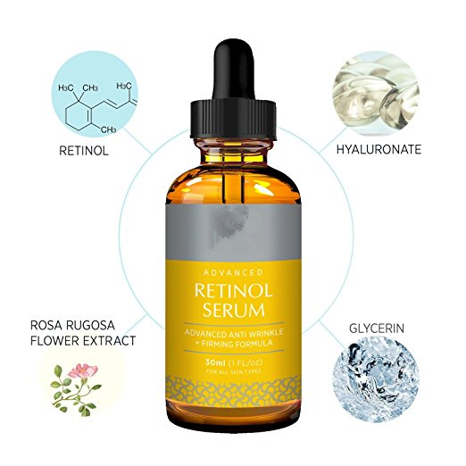 Сыворотка глаза ретинола 100% органическая, анти- сыворотка глаза морщинки извлекает тонкие линии