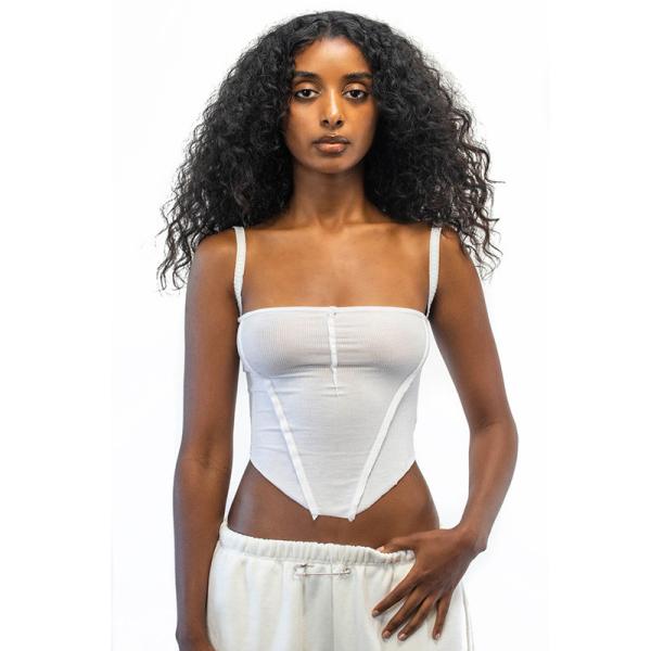Halter Back Umbilical Ladies Camisole Tank Tops , Women's Camisole Tank Tops