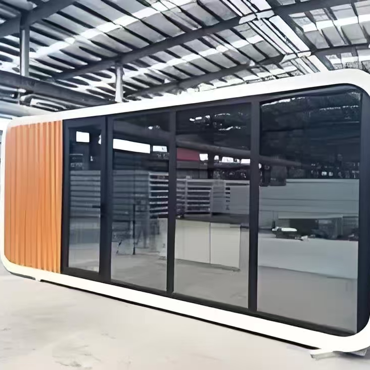 Quality Choice Prefab Cottage Apple Cabin Eco-Friendly Apple Cabin Steel Structure Apple Cabin