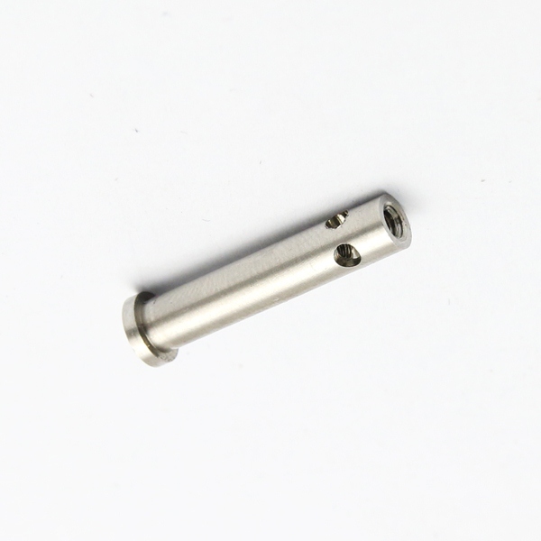 Customized Color CNC Medical Parts , Round Stainless Steel Connector With 3 Holes