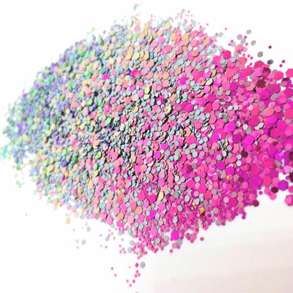 Mother's Day Special Bulk Chameleon Glitter for Party Festivals Celebrations Minimum Order 1kg Metal Polyester