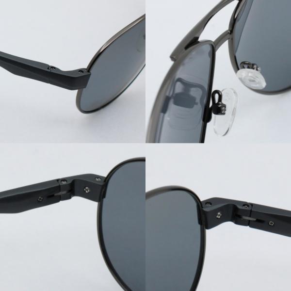 Mens Sunglasses Polarized 100% UV 400 Protection Classic Polit Style with Spring Hinges