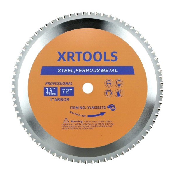 355mm TCT Saw Blades 72T 30mm Metal Saw Blade