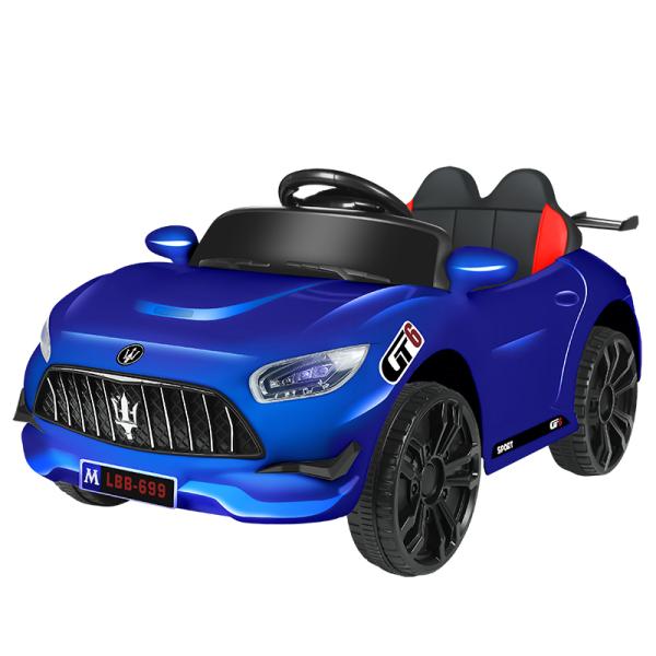 2022 Popular Battery Powered Ride On Toy With Remote Control LED Electric Car for Kids