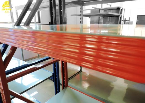 Corrosion Protection Medium Duty Racking System , Metal Warehouse Shelving Systems